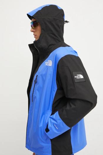 Bunda The North Face TNF x Yinka Ilori pánská, modrá barva, přechodná, NF0A89GQTMI1