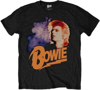 David Bowie Tričko Retro Bowie Unisex Black L