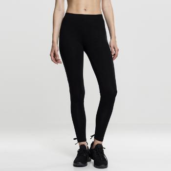 Dámské legíny Urban Classics Ladies Laced Up Back Leggings black - S