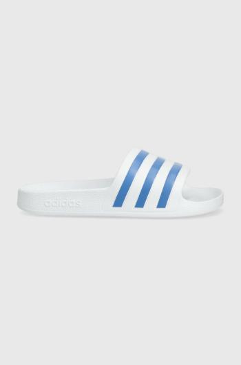 Pantofle adidas Adilette Aqua dámské, bílá barva