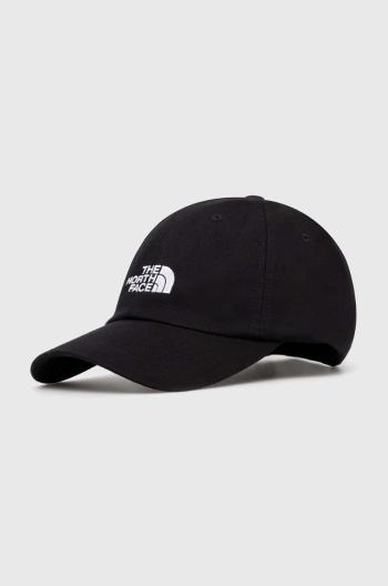 Kšiltovka The North Face Norm Hat černá barva, s aplikací, NF0A7WHOJK31