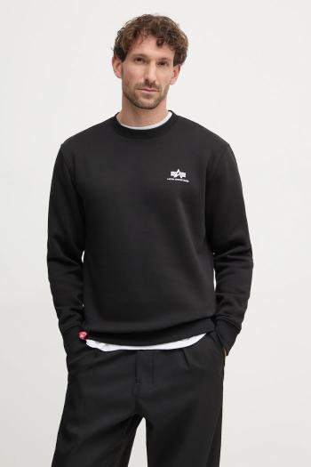 Alpha Industries felső Bluza Alpha Industries 188307 03 fekete, férfi, sima, 188307