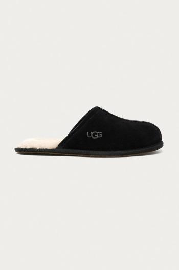 Semišové papuče UGG Scuff 1101111.BLK-BLACK