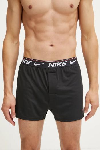 Boxerky Nike 3-pack pánské, černá barva, 0000KE1262