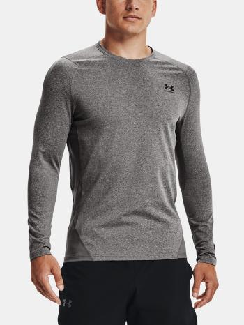 Under Armour UA CG Armour Fitted Crew Triko Šedá