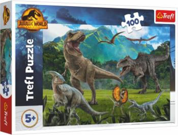 Trefl Puzzle Jurský svět: Nadvláda 100 dílků