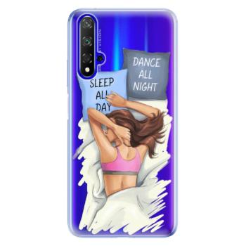 Odolné silikonové pouzdro iSaprio - Dance and Sleep - Huawei Honor 20