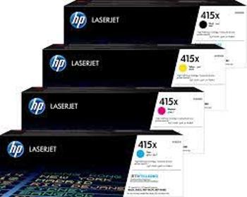 HP OPW2030X - originální toner HP 415X, černý + barevný, 7500/3x6000