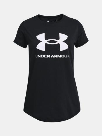 Under Armour UA G Sportstyle Logo SS Triko dětské Černá