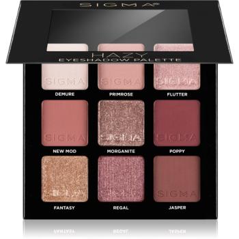 Sigma Beauty Eyeshadow Palette Rosy paleta očních stínů 9 g