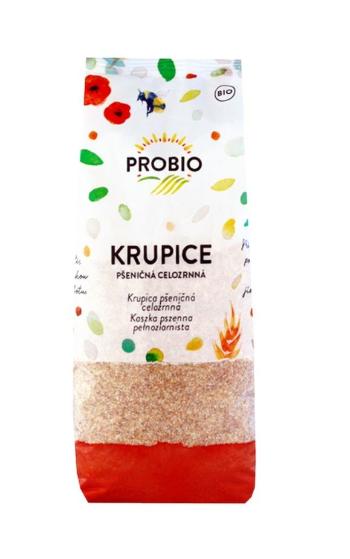 PROBIO Krupice pšeničná celozrnná BIO 400 g