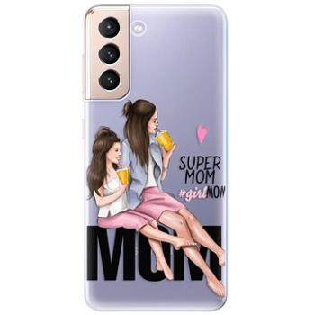 iSaprio Milk Shake - Brunette pro Samsung Galaxy S21 (shakbrun-TPU3-S21)