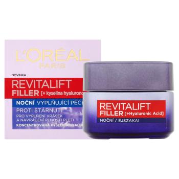 L&#039;Oréal Paris Revitalift Filler éjszakai Arckrém 50ml