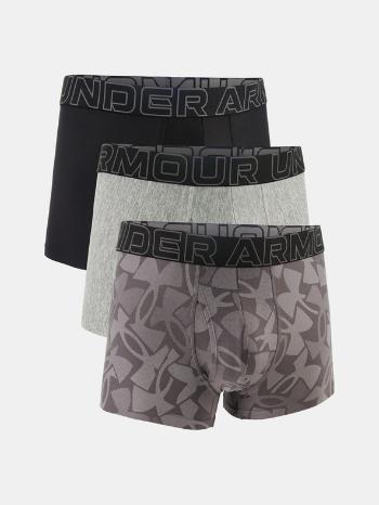 Under Armour M UA Perf Tech Nov 3in Boxerky 3 ks Šedá