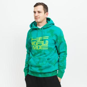 HUF Broadcast Tiedye Hoodie M