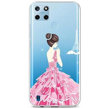 TopQ Kryt Realme C25Y silikon Pink Princess 70583 (Sun-70583)