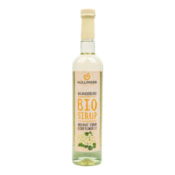 Sirup z květu černého bezu 500 ml BIO   HOLLINGER