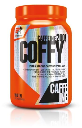 Coffy Caffeine 200 - Extrifit 100 tbl