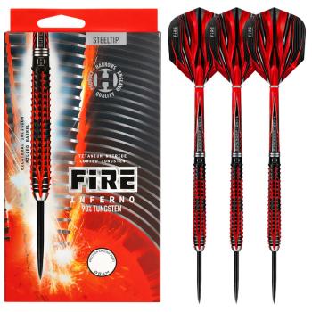 Dart szett Harrows steel 25g, Fire Inferno 90% wolfram