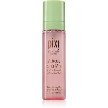 Pixi Makeup Fixing Mist fixační sprej na make-up s růžovou vodou 80 ml