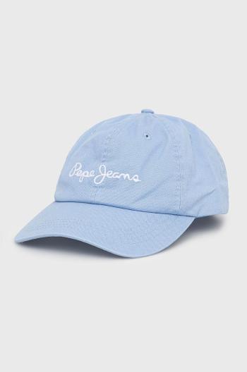 Bavlněná čepice Pepe Jeans Lucia Cap s aplikací