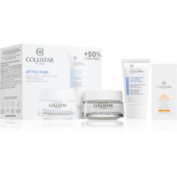 Collistar Attivi Puri Collagen + Malachite Cream balm Antiwrinkle Firming Set dárková sada