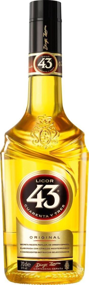 Licor 43 Spanish liqueur by Diego Zamora 31% 0,7l