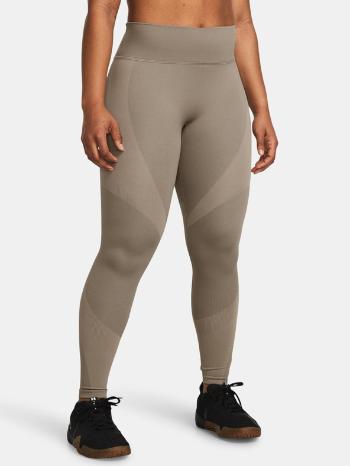 Under Armour Vanish Elite Seamless AnkLeg Legíny Hnědá