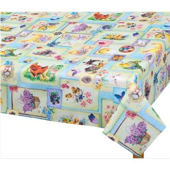 Bellatex Ubrus EMA - 70 × 70 cm - velikonoční patchwork (4817)