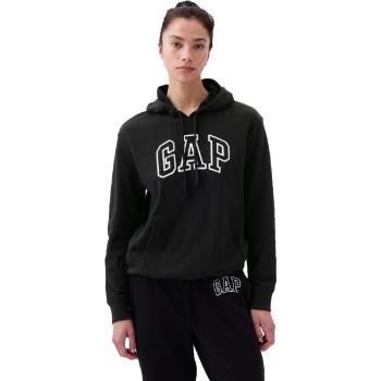 GAP PULLOVER LOGO Dámská mikina, černá, velikost