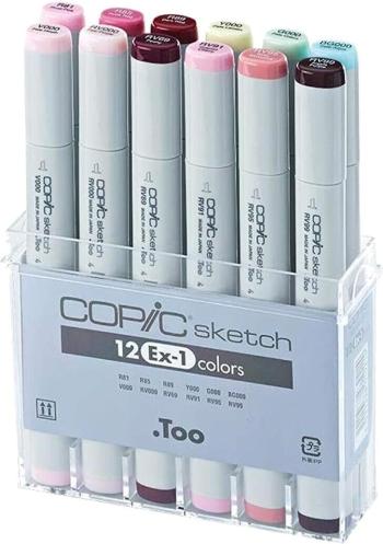 Copic Sketch Fixy Ex Set 1 12 ks