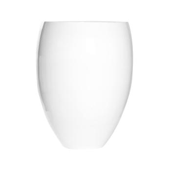 Květináč Bond, barva lesklá bílá, více velikostí - PotteryPots méret: S - h 45 cm, ⌀ 35 cm