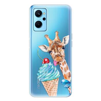 Odolné silikonové pouzdro iSaprio - Love Ice-Cream - Realme 9i