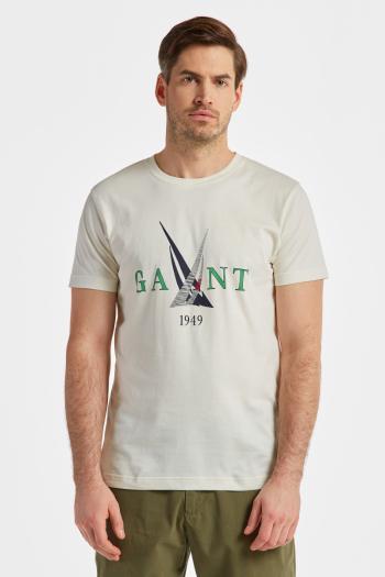 TRIČKO GANT SAIL T-SHIRT CREAM3