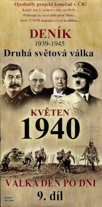 Deník 2. světové války (9. díl) - květen 1940 (DVD) (papírový obal)