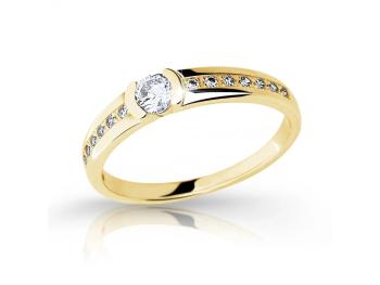 Cutie Diamonds Prsten ze žlutého zlata s diamanty DZ6708-2106-10-X-1 51 mm