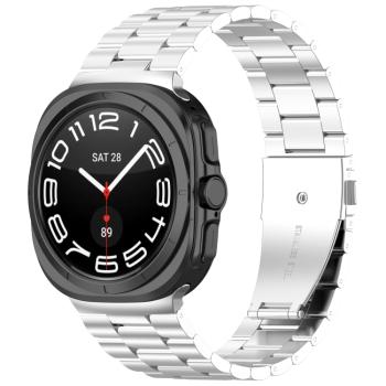 CLASSIC Kovový remienok pre Samsung Galaxy Watch Ultra / Watch Ultra 2025 strieborný