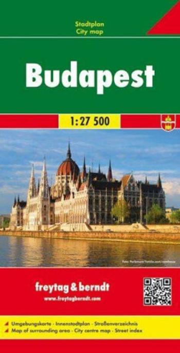 PL 23 Budapešť 1:27 500 / plán města