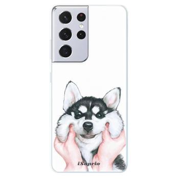 Odolné silikonové pouzdro iSaprio - Malamute 01 - Samsung Galaxy S21 Ultra