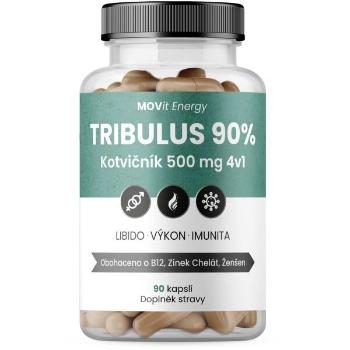 MOVIT ENERGY MOVIT TRIBULUS 90 % KOTVIČNÍK 500 MG 4V1 90 KAPSLÍ Doplněk stravy, , velikost