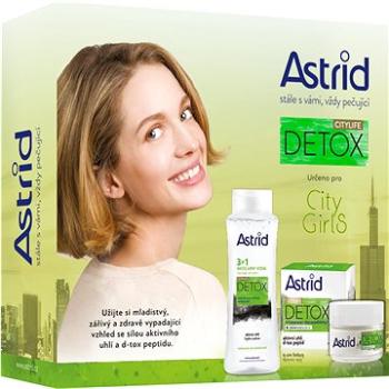 ASTRID CITYLIFE DETOX Denní krém 50 ml + Micelární voda 3 v 1 pro normální až mastnou pleť 400 ml (8592297005384)