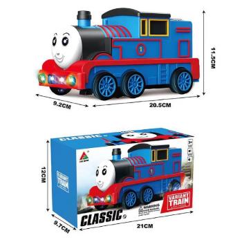 Lokomotíva Tomáš so svetlom a zvukom meniaca sa na transformera