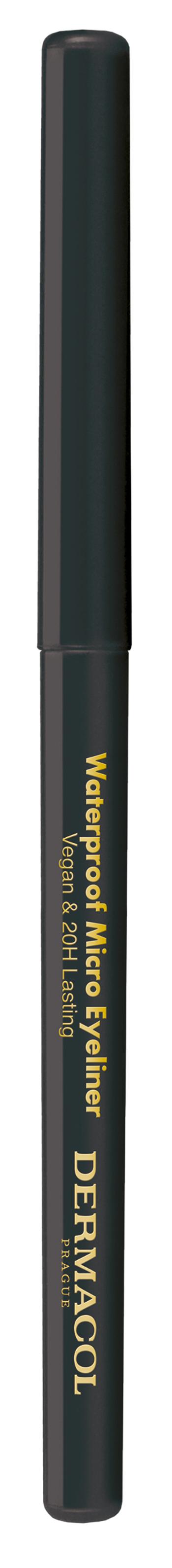 Dermacol Automatická tužka na oči (Waterproof Micro Eyeliner) 01 Černá