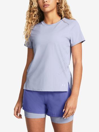 Under Armour UA Launch Elite Shortsleeve Triko Fialová