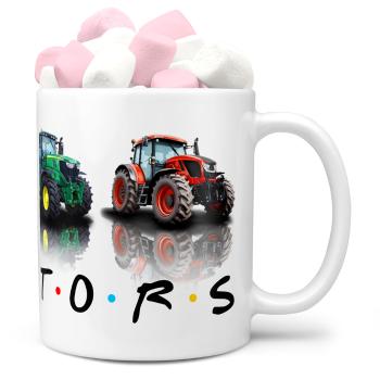 Hrnek Tractors (Náplň hrníčku: Marshmallow)