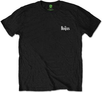 The Beatles Tričko Drop T Logo Unisex Black S