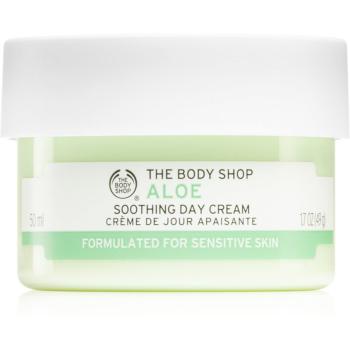 The Body Shop Aloe Soothing Day Cream zklidňující denní krém na obličej 50 ml