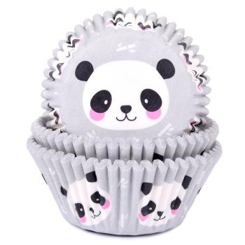 Cakesupplies Košíčky na pečení - Panda 50 ks