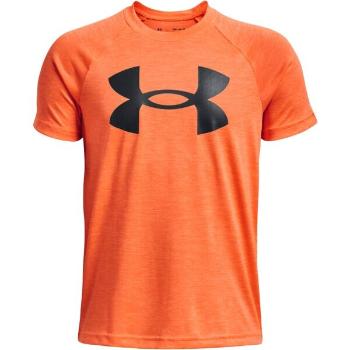 Under Armour TECH TWIST Chlapecké triko, oranžová, velikost