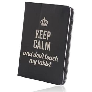 Forever Fashion Keep Calm univerzální 9-10" černé (GSM010992)